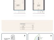 2-комн. новостройка - пос. Sea Breeze - 29.6 м²