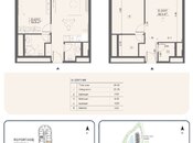 2-комн. новостройка - пос. Sea Breeze - 59.5 м²