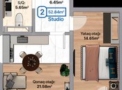 Продаётся 2-комн. новостройка 53 м², photo 3 from 8