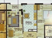 2 otaqlı yeni tikili - Nəsimi r. - 80 m²