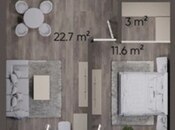 Продаётся 1-комн. новостройка 59 м², пос. Нардаран, photo 5 from 5