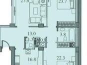 Продаётся 3-комн. новостройка 120 м², пос. Аг шехер, photo 3 from 6