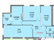 Satılır 3 otaqlı yeni tikili 123 m², Bakıxanov q., photo 2 from 7