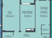 Satılır 2 otaqlı yeni tikili 103.9 m², Şah İsmayıl Xətai m., photo 2 from 8