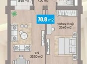 Продаётся 2-комн. новостройка 71 м², м. 28 мая, photo 2 from 6