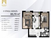 Satılır 2 otaqlı yeni tikili 84 m², 28 May m., photo 2 from 8