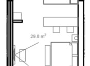 Satılır 1 otaqlı yeni tikili 57.4 m², Sea Breeze q., photo 3 from 4