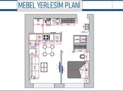 Satılır 2 otaqlı yeni tikili 46 m², Koroğlu m., photo 2 from 7