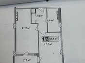 Продаётся 2-комн. новостройка 62 м², м. Кара Караев, photo 2 from 6