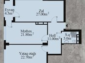 Satılır 2 otaqlı yeni tikili 92 m², 28 May m., photo 2 from 6