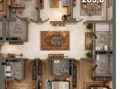 Satılır 3 otaqlı yeni tikili 130.5 m², Nizami m., photo 2 from 7