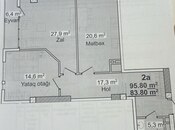 Satılır 2 otaqlı yeni tikili 96 m², 20 Yanvar m., photo 8 from 8