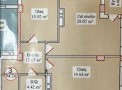 Satılır 3 otaqlı yeni tikili 95 m², Nəsimi r., photo 8 from 8
