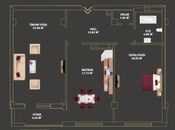 Продаётся 2-комн. новостройка 82 м², м. Ази Асланов, photo 6 from 8