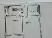 Продаётся 2-комн. новостройка 70.3 м², м. Кара Караев, photo 2 from 6