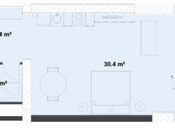 Продаётся 1-комн. новостройка 59.5 м², пос. Sea Breeze, photo 3 from 4