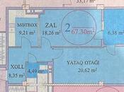 Продаётся 2-комн. новостройка 67.3 м², Наримановский  р., photo 2 from 4