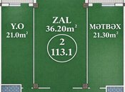 Satılır 2 otaqlı yeni tikili 113 m², Gənclik m., photo 4 from 8