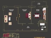 Satılır 2 otaqlı yeni tikili 67 m², Həzi Aslanov q., photo 3 from 8