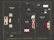 Satılır 2 otaqlı yeni tikili 82 m², Həzi Aslanov q., photo 5 from 8