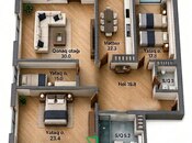Satılır 4 otaqlı yeni tikili 144 m², Gənclik m., photo 3 from 8
