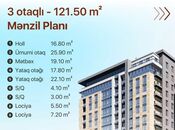 Продаётся 3-комн. новостройка 121.5 м², пос. М. Расулзаде, photo 3 from 8