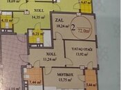 Satılır 2 otaqlı yeni tikili 72 m², Nərimanov r., photo 2 from 5