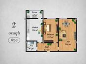 Satılır 2 otaqlı yeni tikili 64 m², Nərimanov r., photo 1 from 5