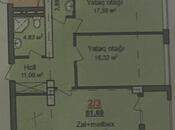 Satılır 3 otaqlı yeni tikili 81 m², Qara Qarayev m., photo 5 from 5