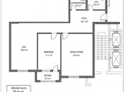 Satılır 2 otaqlı yeni tikili 71.4 m², Azadlıq Prospekti m., photo 7 from 8
