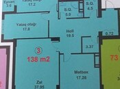 Satılır 3 otaqlı yeni tikili 138 m², Azadlıq Prospekti m., photo 3 from 6