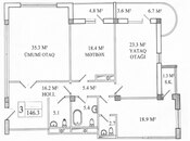 Продаётся 3-комн. новостройка 145 м², Низаминский  р., photo 2 from 6