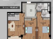 Satılır 3 otaqlı yeni tikili 96 m², Nəsimi r., photo 5 from 5