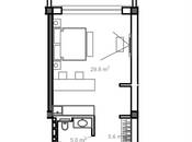 Satılır 1 otaqlı yeni tikili 57.4 m², Sea Breeze q., photo 4 from 5
