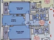 Satılır 2 otaqlı yeni tikili 110 m², İnşaatçılar m., photo 3 from 8