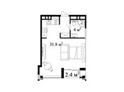 Satılır 1 otaqlı yeni tikili 45.9 m², Nardaran q., photo 6 from 6