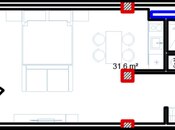 Продаётся 1-комн. новостройка 52.4 м², пос. Нардаран, photo 8 from 8