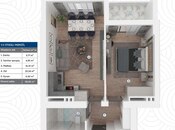 Satılır 1 otaqlı yeni tikili 58.5 m², Koroğlu m., photo 8 from 8