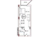 Satılır 1 otaqlı yeni tikili 46.5 m², Nardaran q., photo 5 from 5