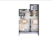 Продаётся 2-комн. новостройка 93 м², пос. Нардаран, photo 3 from 7