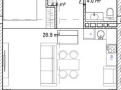 Satılır 1 otaqlı yeni tikili 53.5 m², Nardaran q., photo 8 from 8
