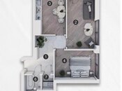 Satılır 2 otaqlı yeni tikili 77 m², Ulduz m., photo 7 from 8