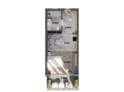 Satılır 1 otaqlı yeni tikili 51.4 m², Nardaran q., photo 4 from 4