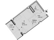 Satılır 1 otaqlı yeni tikili 44.3 m², Nardaran q., photo 8 from 8