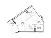Satılır 1 otaqlı yeni tikili 54.3 m², Nardaran q., photo 8 from 8