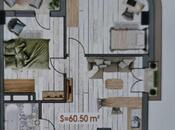 Продаётся 3-комн. новостройка 61 м², пос. Бакиханова, photo 2 from 4