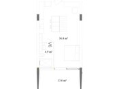 Satılır 1 otaqlı yeni tikili 64.1 m², Sea Breeze q., photo 8 from 8