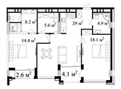 Satılır 3 otaqlı yeni tikili 105.1 m², Nardaran q., photo 6 from 6