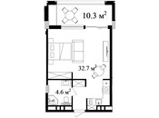 Satılır 1 otaqlı yeni tikili 55.7 m², Nardaran q., photo 6 from 6