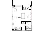 Satılır 1 otaqlı yeni tikili 52.5 m², Nardaran q., photo 6 from 6